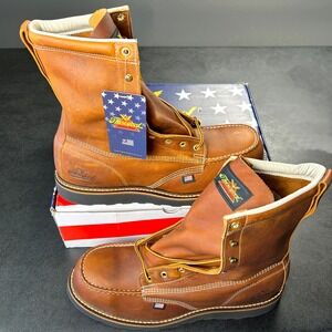 Thorogood American Heritage 8" Tobacco ST Moc Toe Work Boots Sz 13 NEW 804-4288